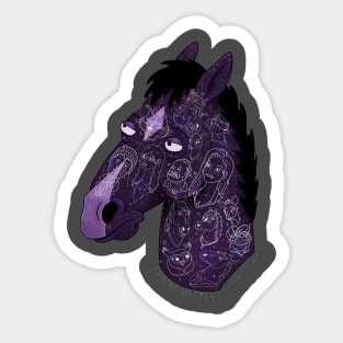 Bojack Horseman Universe - Nothing Matters Sticker